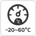 -20~60°C