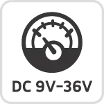 DC 9V-36V