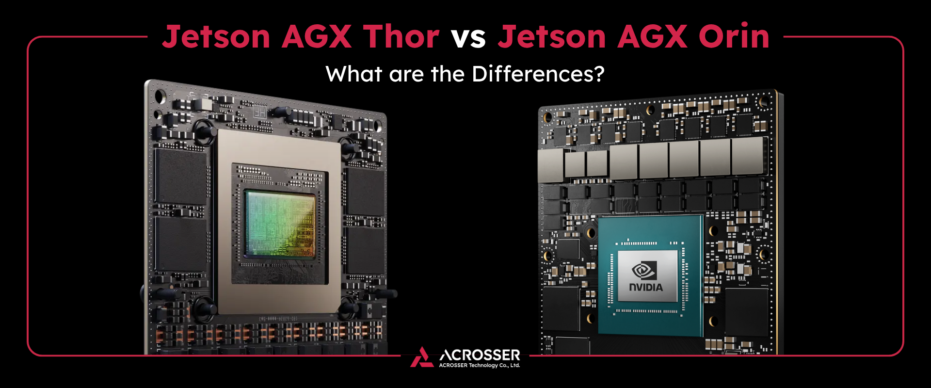 NVIDIA Jetson AGX Thor vs NVIDIA Jetson AGX Orin Differences