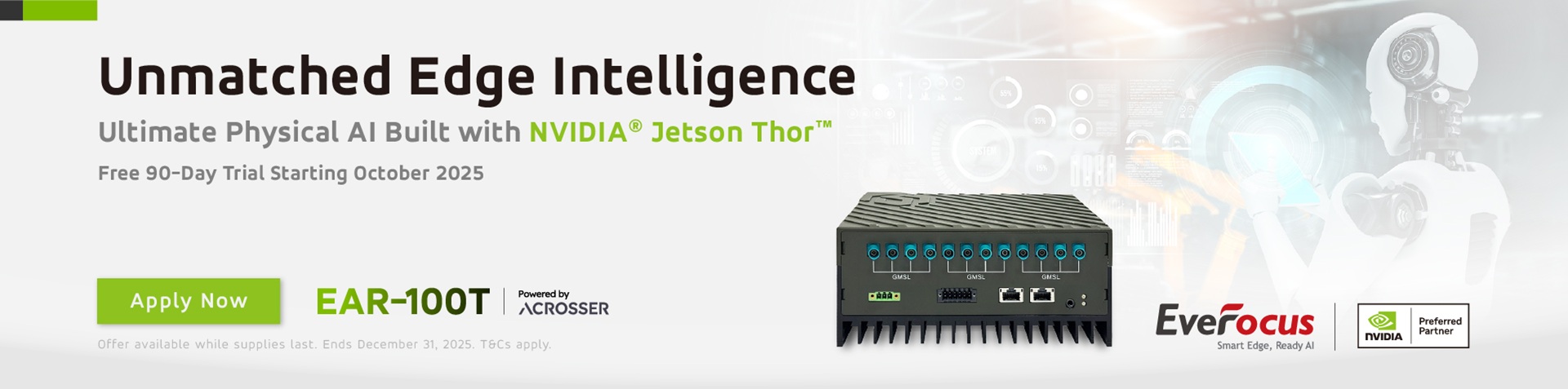 Physical AI Built with NVIDIA Jetson Thor